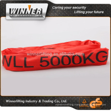 Soft Round Sling,5 Ton Round Sling